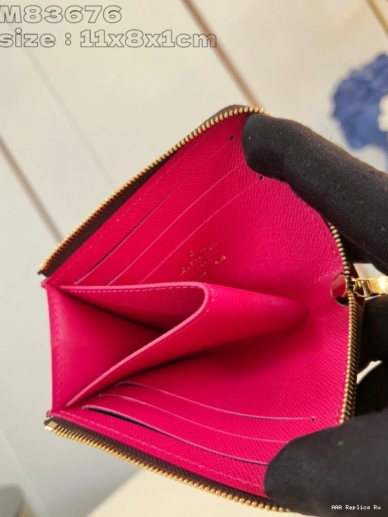 AAA Pruses Bags Noa Vuitton Louis Compact Wallet-11*8.5*1.5CM 0807